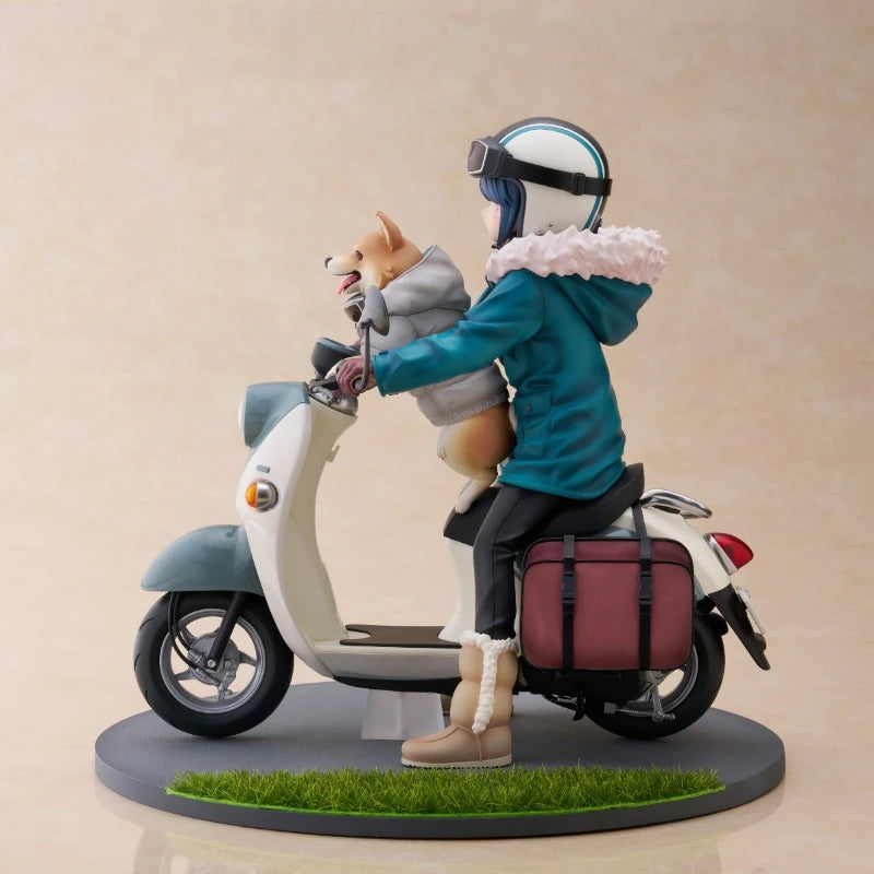 F:NEX LAID-BACK CAMP Shima Rin 100% Original genuine 205mm PVC Action Figure Anime Figure Model Toys Figure Collection Doll Gift