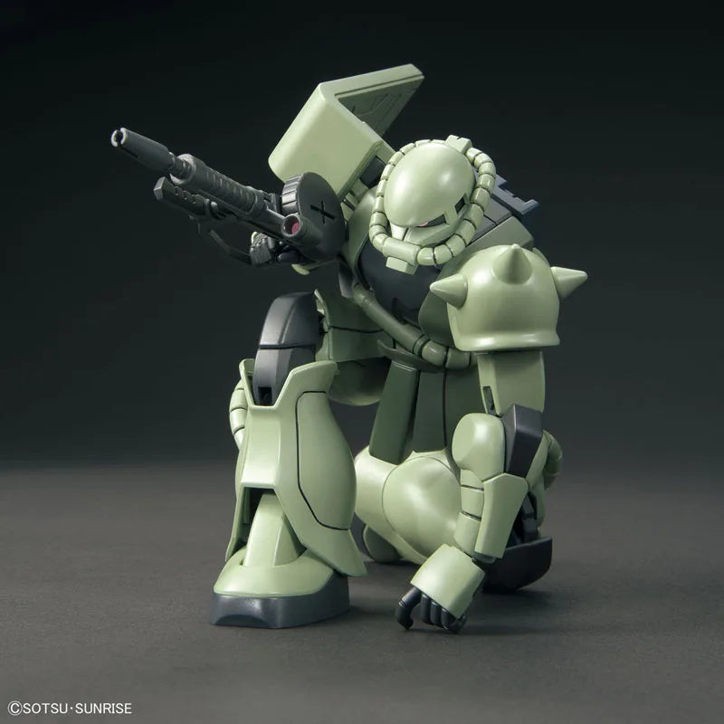 Bandai Original Genuine Figure Gundam Model Kit Anime Figures HGCE 1/144 MS-06 Zaku II Collection Model Action Figure Toys Gifts