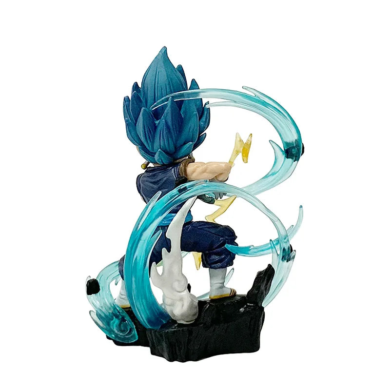 Q-Version Dragon Ball Z Vegeta Figur Vegetto Figur 11CM PVC Actionfiguren Sammlung Modell Spielzeug