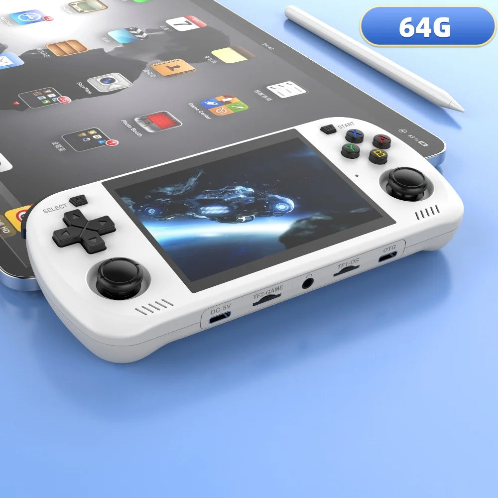 Neu verbessert! WLAN-Funktion, 4,2-Zoll-HD-IPS-Bildschirm, Handheld-Konsole R36H Pro Max, 3500-mAh-Akku für lange Laufzeit, tragbarer Videoplayer