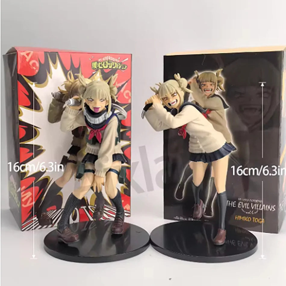New My Hero Academia Anime Figure Toga Himiko Pvc Large Action Figures Anime Character Gift Collection Series