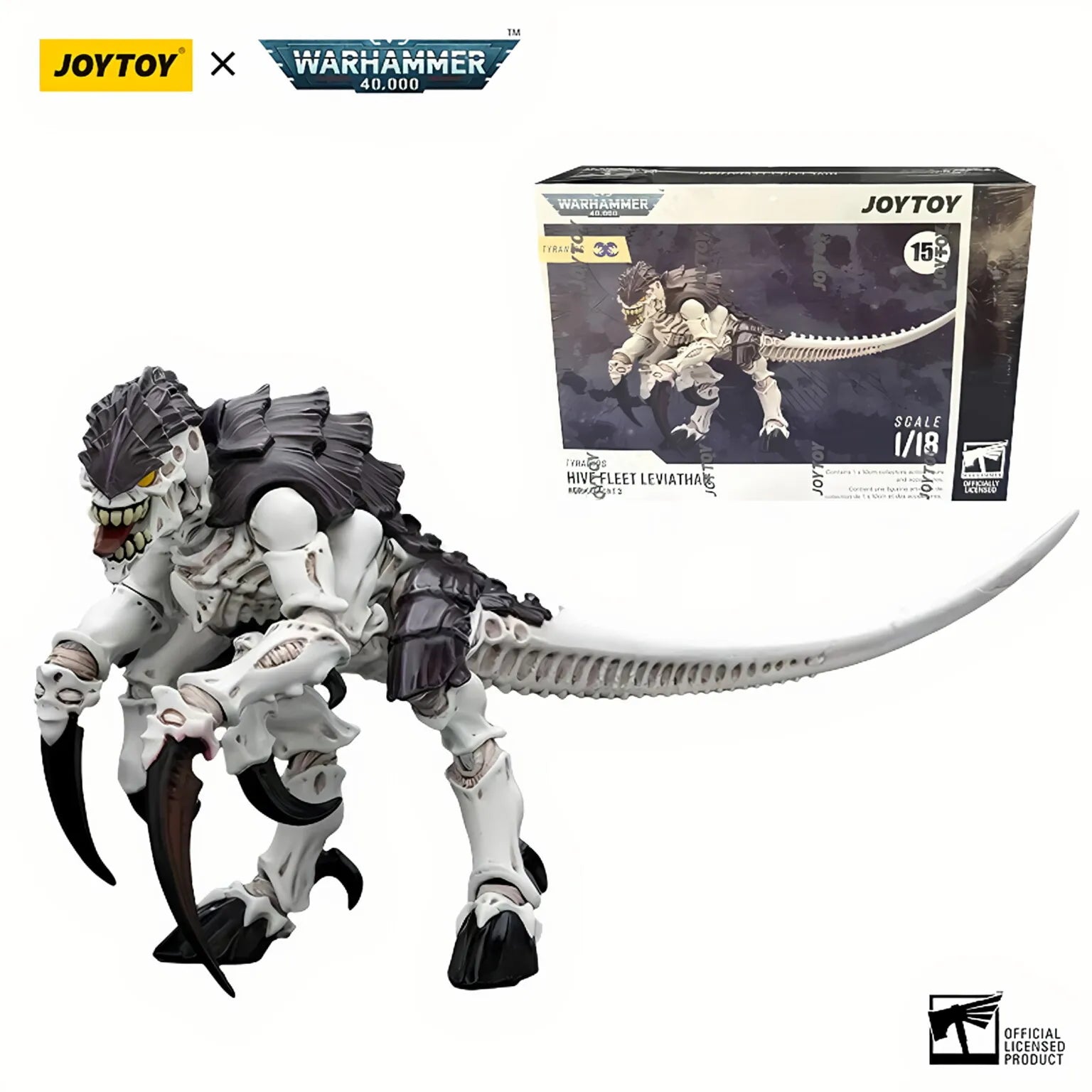 1/18 JOYTOY Action Figure 40K Tyranids Hive Fleet Leviathan Hormagaunt Termagant Ripper Anime Model Toy