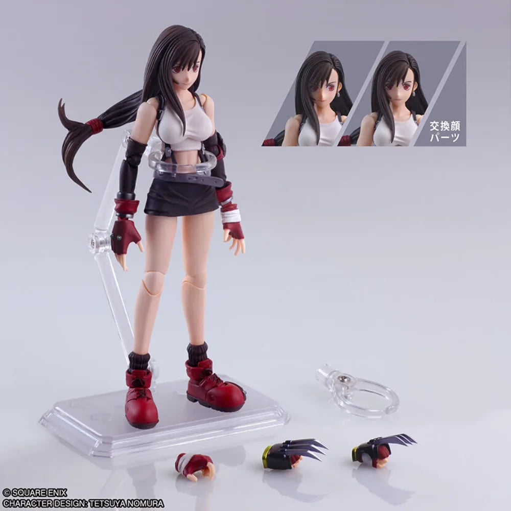 100% Original in Stock Square Enix Bring Arts Tifa Lockhart Mythril Claws Ver.  Action Figure Collection Series Model Toys