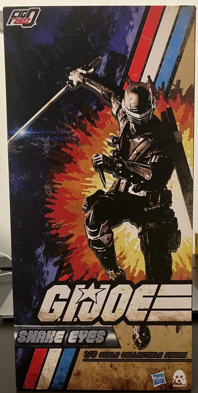 New Original Hasbro FigZero 3Z0215 G.I.JOE SNAKE EYES Action Figures Toys Collection