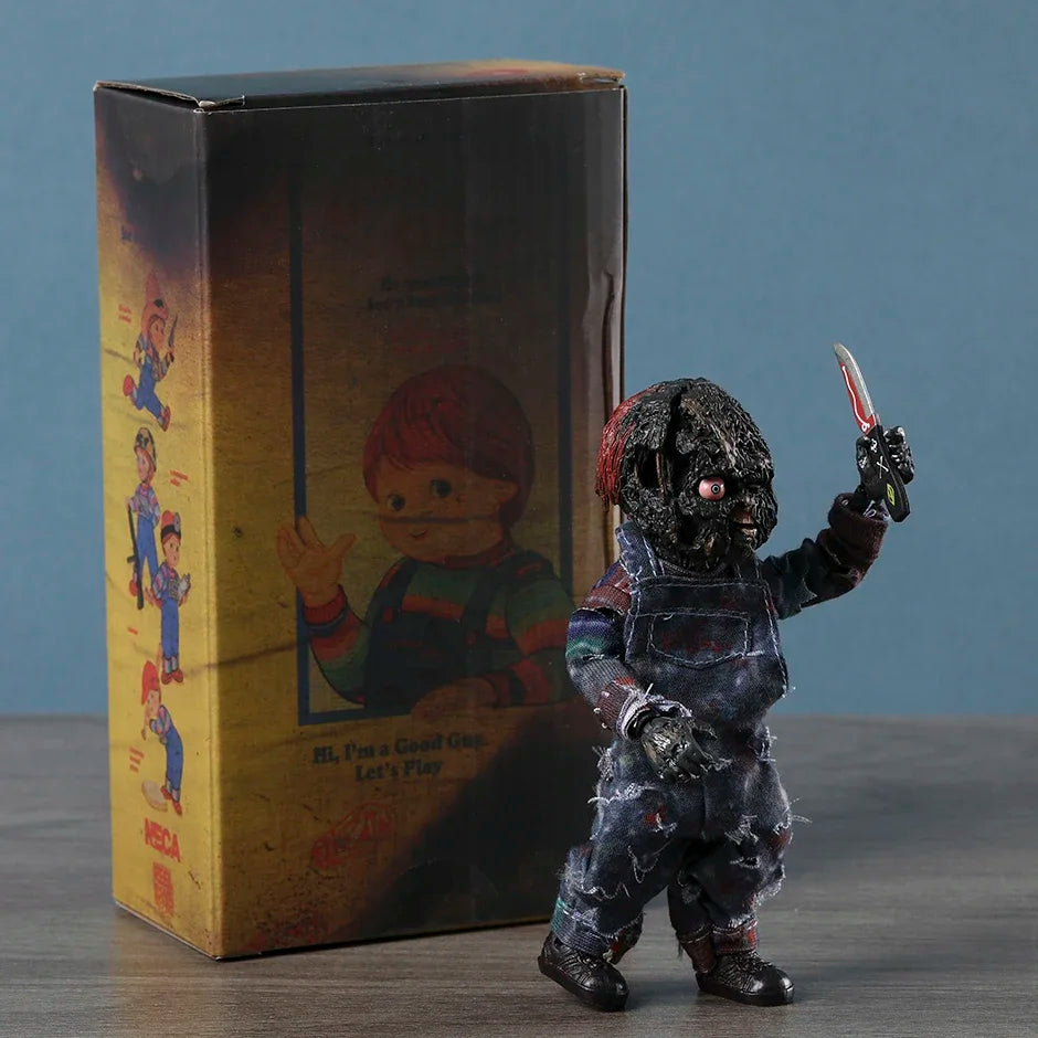 NECA Charred Chucky Scream Factory Limited Edition Collection Action Figure Toy Decoration Model