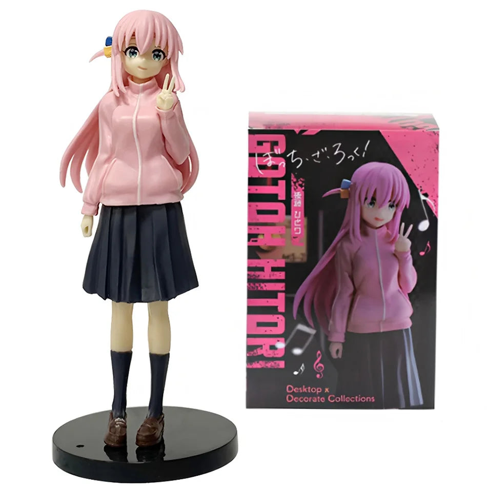 10-16cm BOCCHI THE ROCK! Hot Anime Figure Gotoh Hitori Action Figure Guitarist Girl Figure Desktop Collections Model Doll Toys