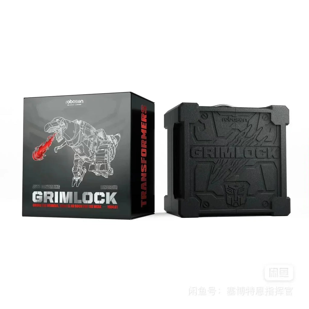 In Stock Robosen Transformers Grimlock Automatic Transformation Smart Robot Flagship Edition-Programmable Voice Control