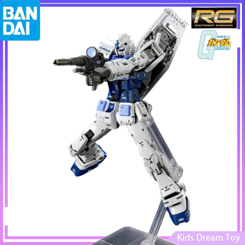 Bandai Original RG THE GUNDAM BASE LIMITED RX-78-2 GUNDAM Ver.2.0[THE GUNDAM BASE COLOR] Anime Action Figures Toys Assembly Kids