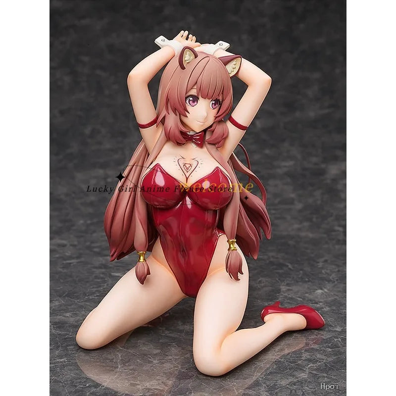 +++In Stock Original FREEing The Rising of The Shield Hero Raphtalia Bunny Classic Collection Anime Model Figure Toys Dolls