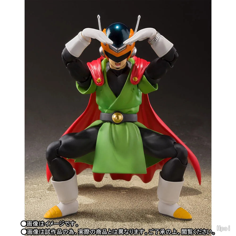 100% Authentic in Stock Bandai S.H.Figuarts Dragon Ball Z Great Saiyaman Action Figure Collection Model Toy