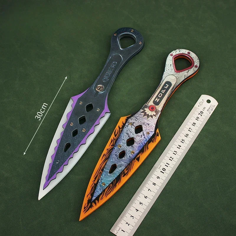 Apex Legends Heirloom Waffen Wraith Kunai Kunststoff Leuchtende Cosplay Spiel Schwerter Anime Figuren Modell Sammlung Spielzeug für Kinder