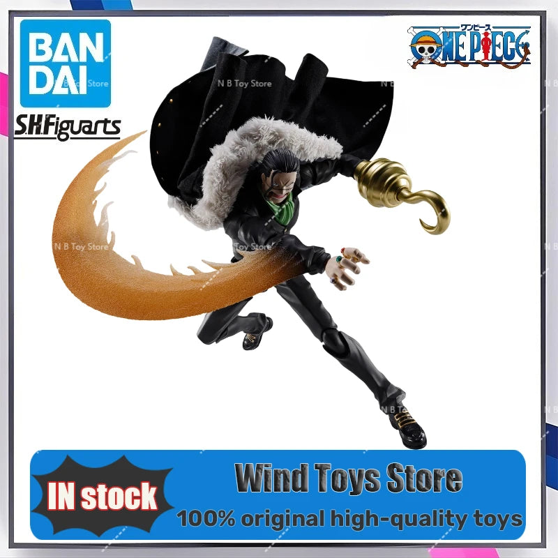 Pre-sale Bandai S.H.Figuarts One Piece Sir Crocodile Shf Sand Crocodile Collectible Action Figure -Mariford's Top Showdown-