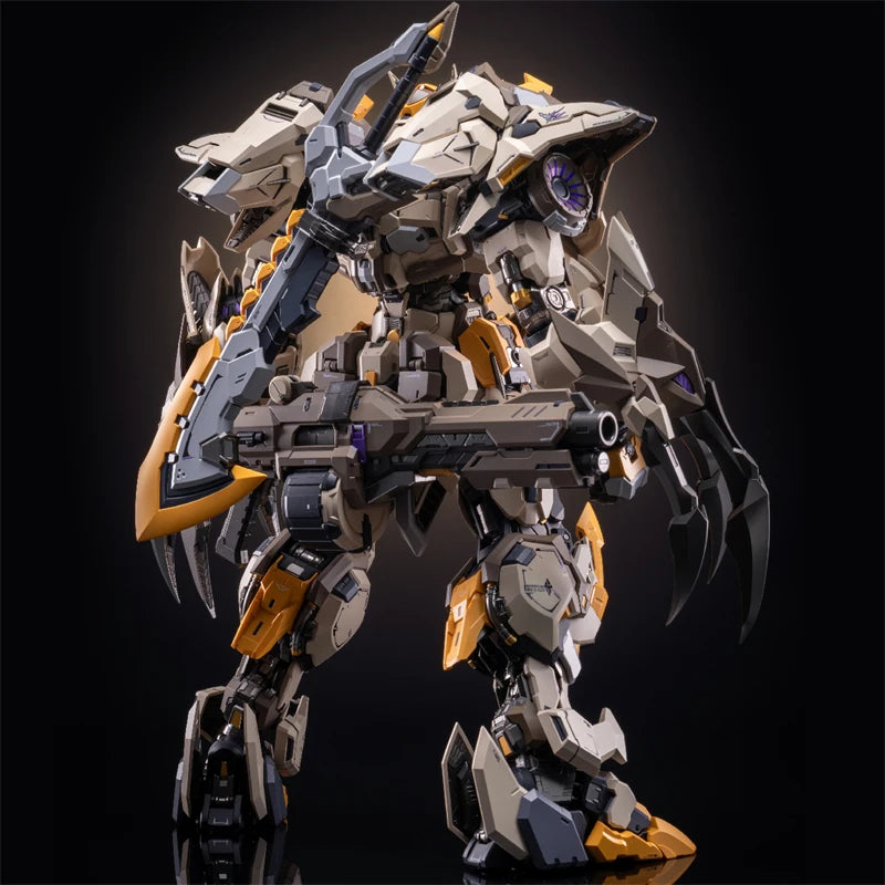 MOSHOWTOYS MCT-E01 MS0006 Whip Of God Perfection Action Mecha Figure Model With Magnetic Suction Lamp Group Control Collect Toys