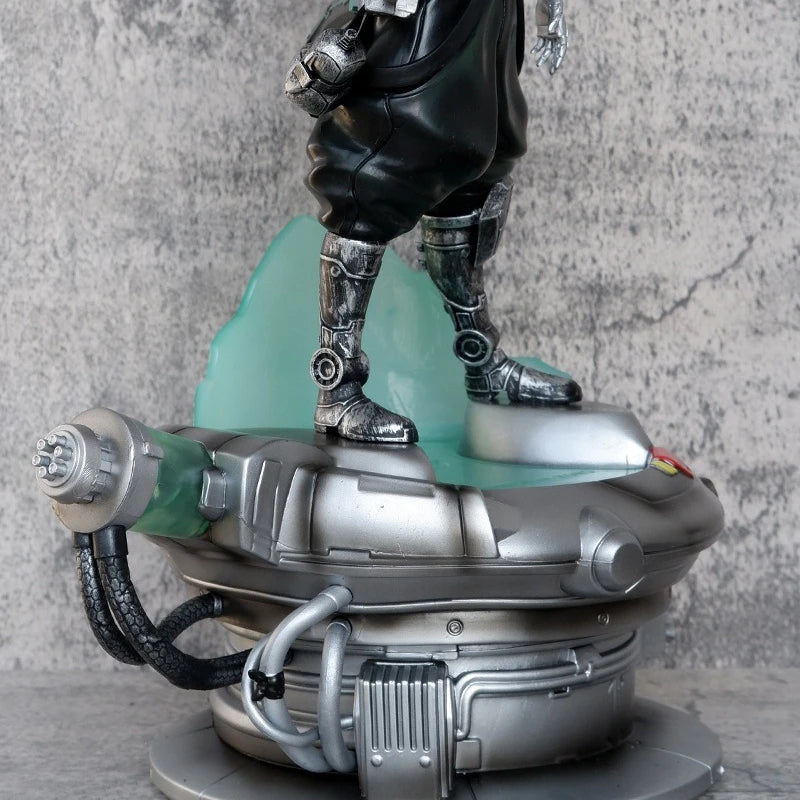 40 cm ONE PIECE Anime Figur Roronoa Zoro Punk Stil Peripherie PVC Modell Glow Statue Desktop Dekoration Ornamente Geschenke Spielzeug