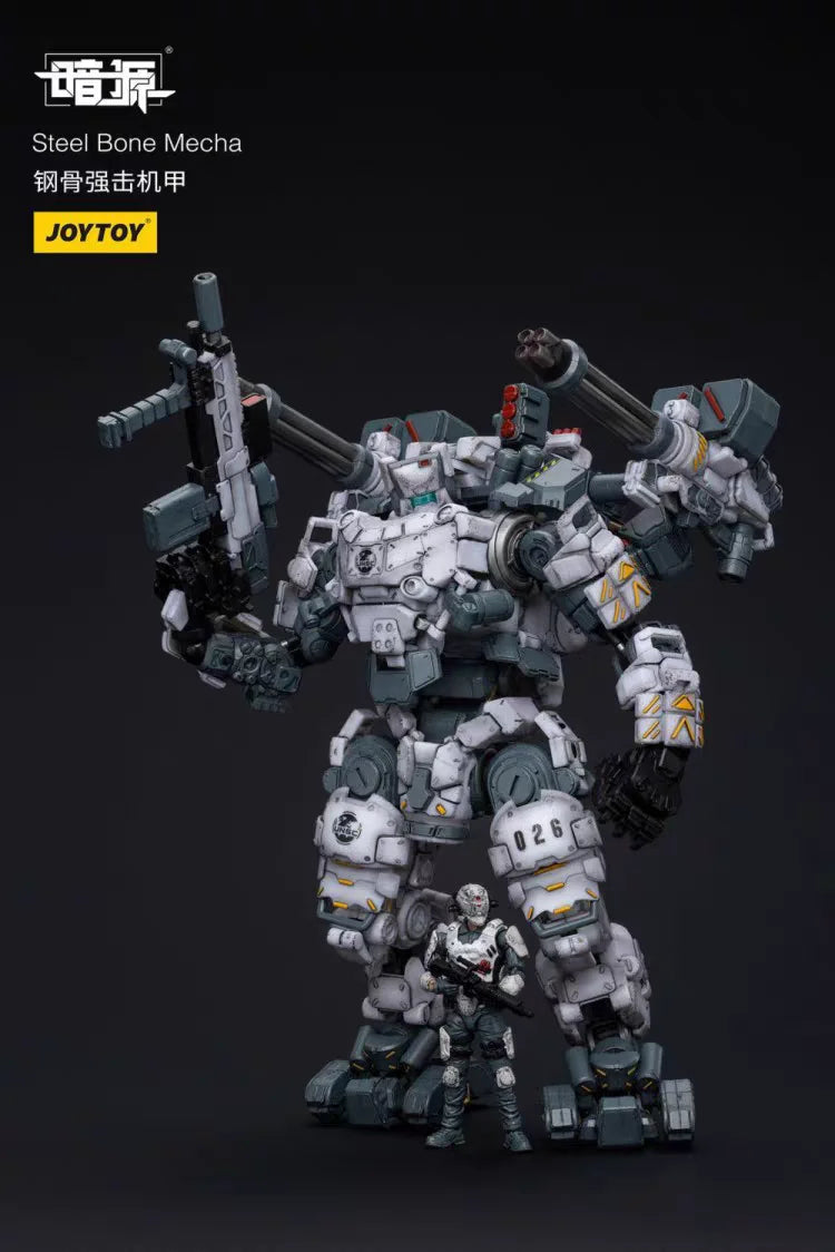 JOYTOY 1/25 Action Figure Steel Bone Mecha Toys Model Gifts Collection
