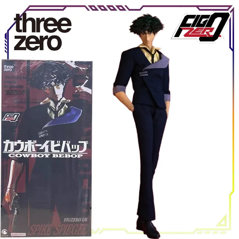 3A Toys Threezero Original Cowboy Bebop Series 1\6  FigZero Interstellar Cowboy Spike Spiegel Anime Action Figure Model Toys