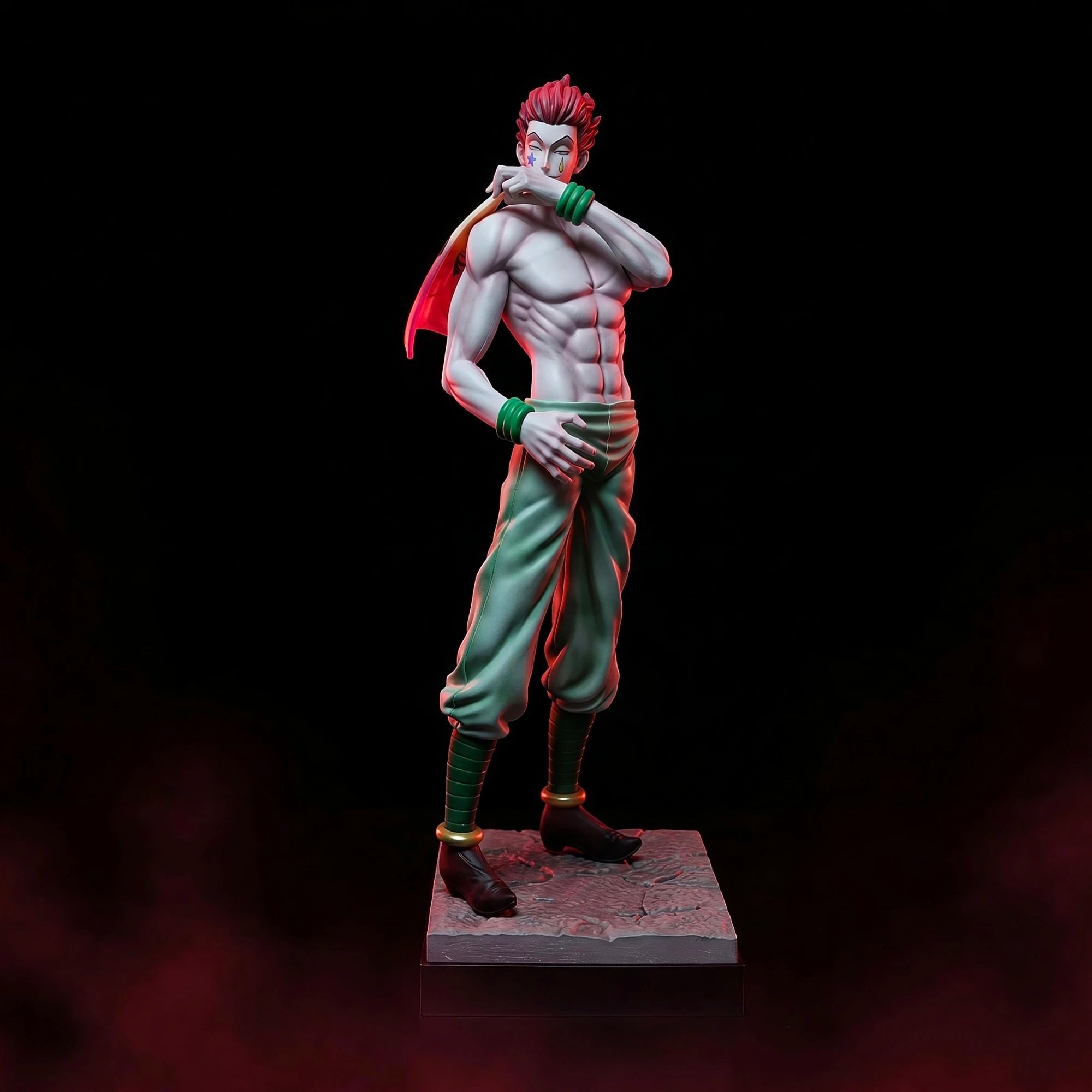 31cm 12.2 inch Anime HyskoaMorroh Figures Pvc Statue Desktop Ornamen Collection Statue Model Decoration Room Desk Toys Gifts