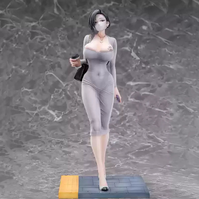 2025 Internet Celebrity Little Sister Gao Leng Imperial Sister Fan Mei Girl Dongtan 23cm Figurine Model Desktop Decoration Gift