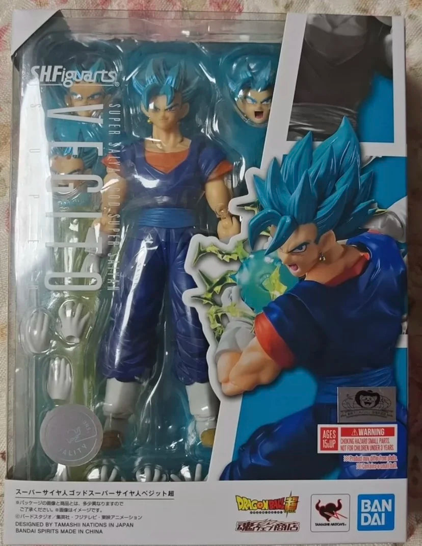 In Stock BANDAI S.H.Figuarts Son Gohan Vegeta Android 16 Frieza Turtle Dodoria Dragon Ball Z Action Figure Collection Gift
