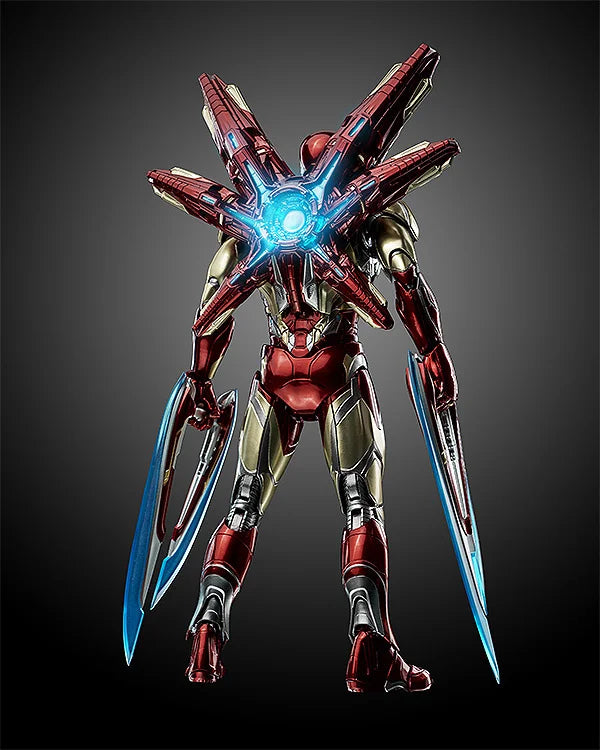 100% Original Threezero Studio The Infinity Saga DLX Iron Man Mark 85 Anime Action Collection Figures Model Toys Gifts In Stock