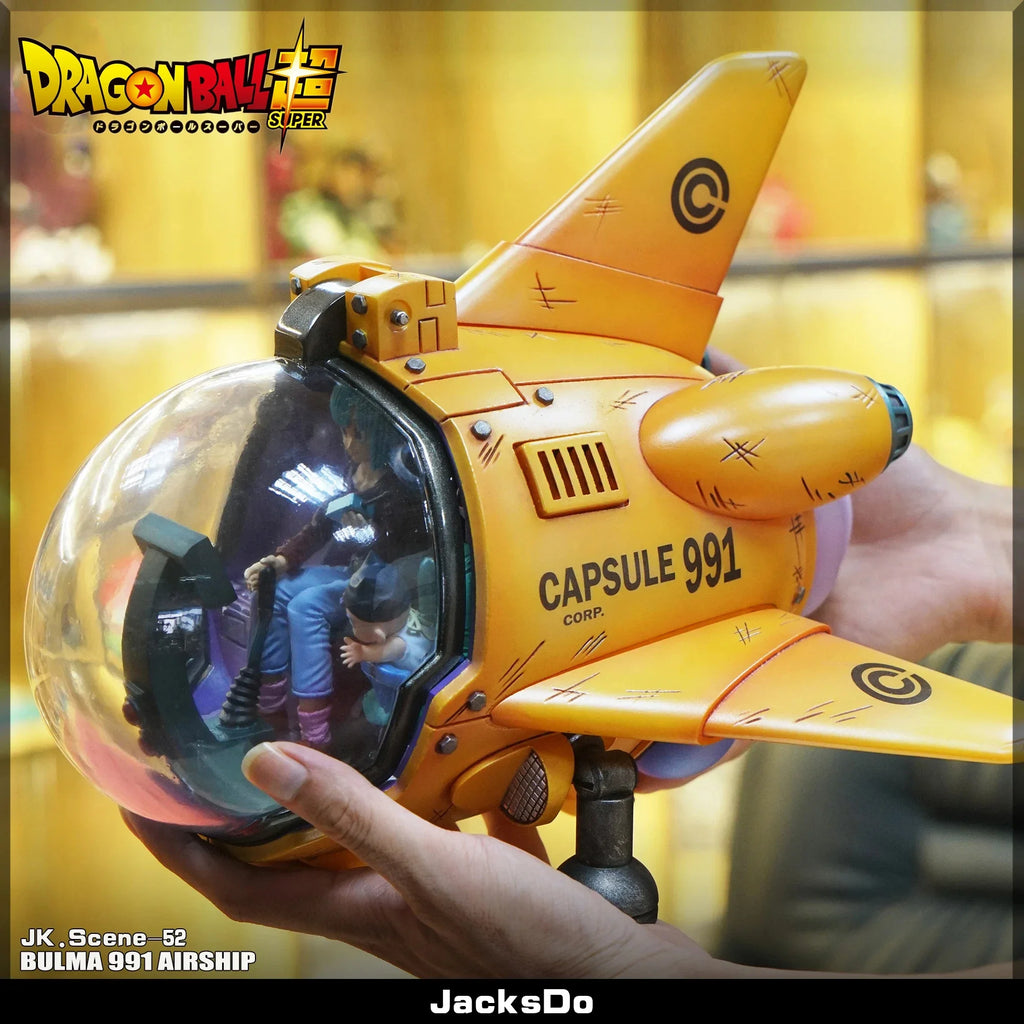 Bulma 991 Original Dragon Ball Shf Spaceship Gk Figure Model Collectible Toys Action Figurine Doll Children Birthday Gifts
