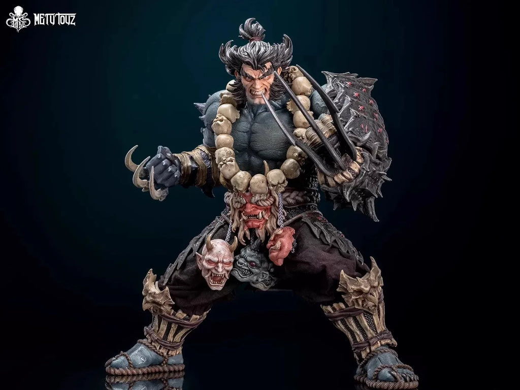 【Pre-sale】Original Mety Toyz Demon Slayer Shura Takigawa Oni Samurai High Edition 1/10 Action Figure Toy Model Collection