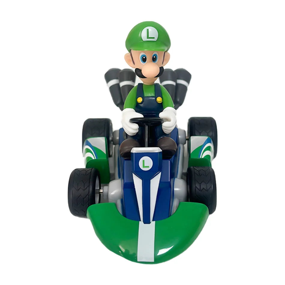 Mario Kart Figure Mario Power Car Cartoon Action Figure Cute PVC Model Desktop Ornaments decoration Toys Holiday Gifts