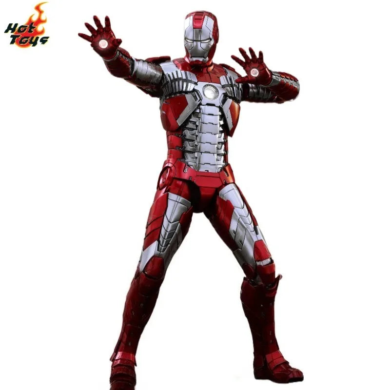 New Original Hot Toys Marvel IRON MAN MARK 5 MMS400 Action Figures Toys Gifts Collection