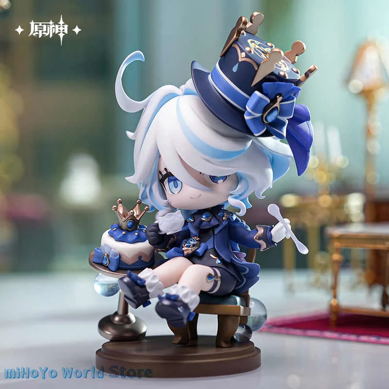 [Official] Furina Q-Version Figures MiHoYo Original Merch Genshin Impact Furina Figures Doujin Cosplay Garage Kits Birthday Gift