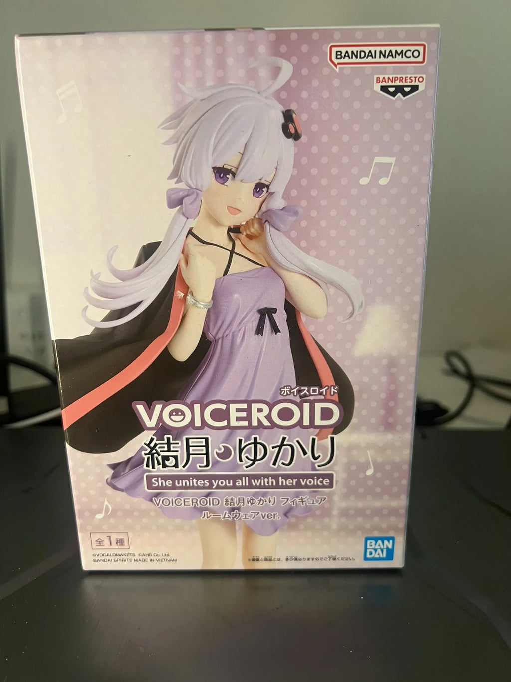 In Stock BANDAI Genuine Banpresto VOCALOID Yuzuki Yukari Tsurumaki Maki Kizuna Akari Anime Action Figure Collectible Model Toys