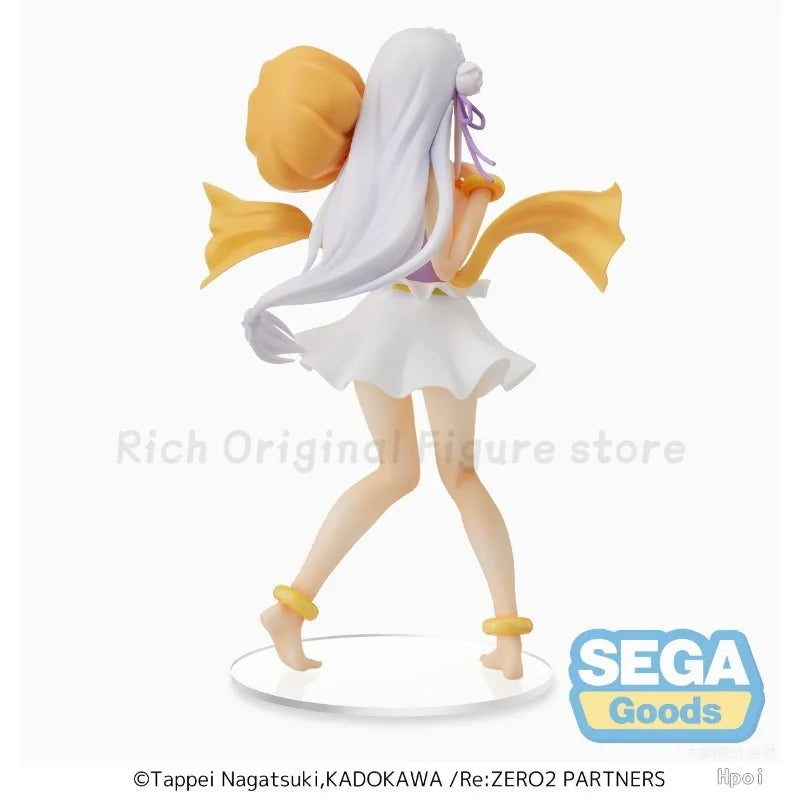 【In Stock】Original SPM Re: ZERO - Starting Life in Another World - Emilia -Wind God- Anime Figure Model Toys Ornaments
