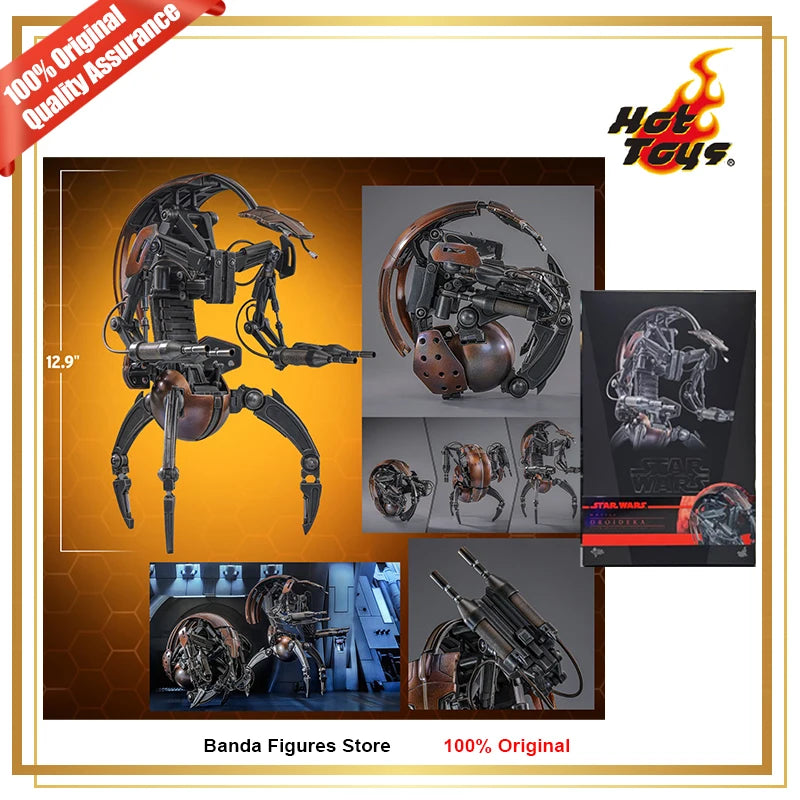Original Hot Toys HT MMS755 Droideka Star Wars Episode I The Phantom Menace 1/6 In Stock Anime Action Collection Figures Model