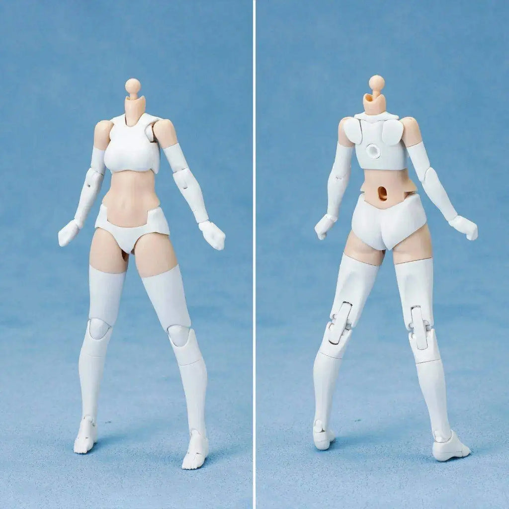 Dhouse 1/12 Mech Girl Action Figure 6inch Base Body Accessory Kit Statue Figurine Doll Collection Room Decora Desk Toys Gift