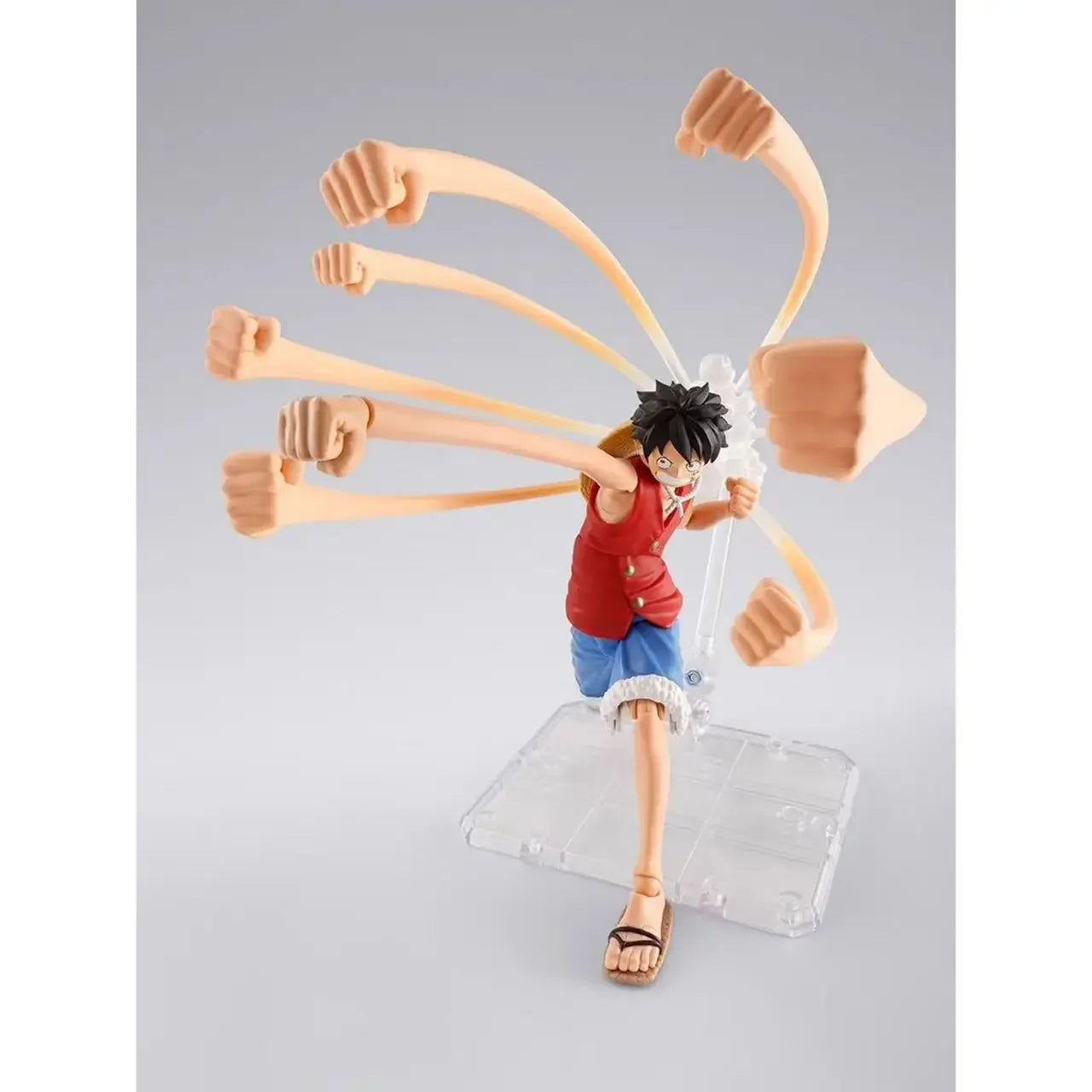 Spot SaleBandai SHF One Piece Luffy Dawn of Adventure efectos de goma puño piernas accesorios Anime modelo juguetes para niños r