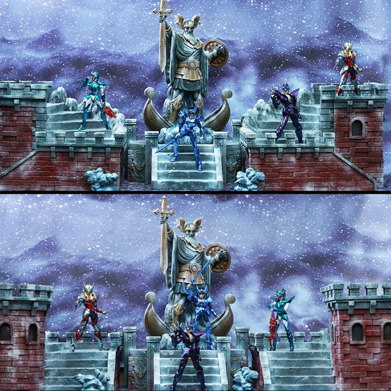 JacksDo Saint Seiya Myth Cloth EX Odin/Oden Asgard/God Warrior 40cm/15.75 inch Decoration Diorama Scene Statue Resin In Stock