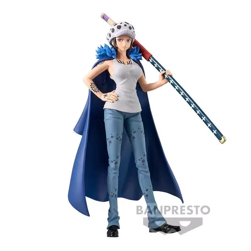 Bandai Original Banpresto Anime One Piece DXF EXTRA Trafalgar Law ÄNDERUNG PVC Action Figure Sammeln Modell Spielzeug
