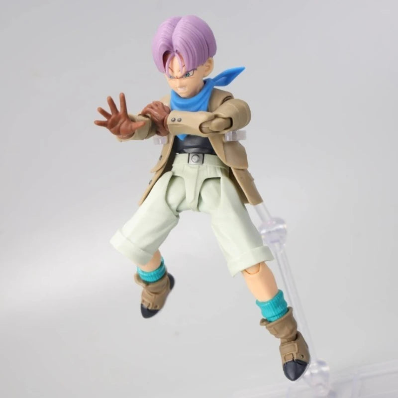 Bandai Dragon Ball PB SHF Trunks Duragus Saiyan Soul Limit GT Doll Figure Collection Gift