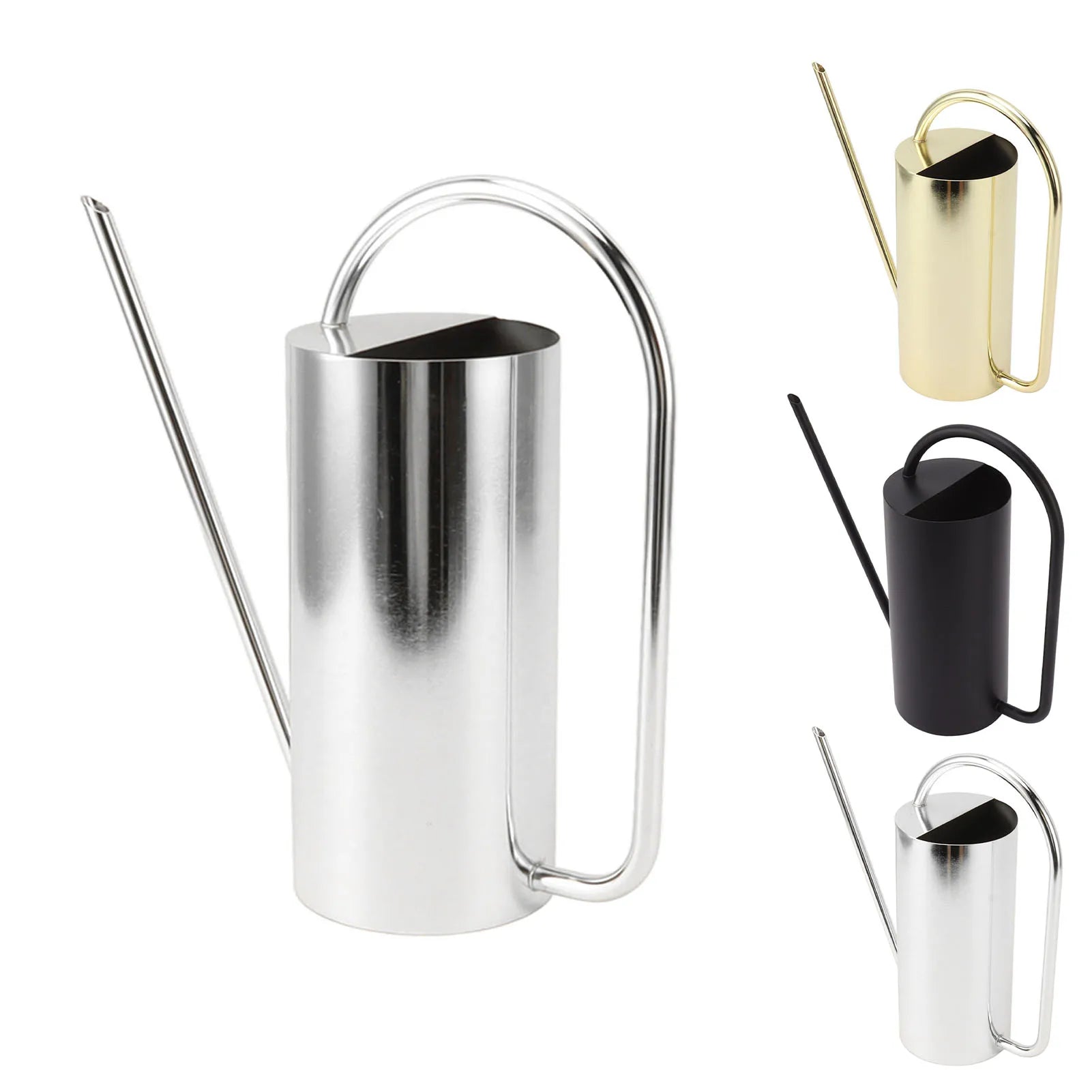 Plants Watering Can Long Spout 1500ml Watering Kettle Stainless Steel Pot Gardening Supplies For Horticultural Enthusiast