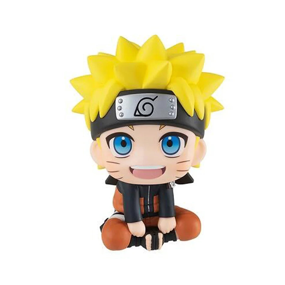 New 10CM Naruto Anime Figure Uzumaki Naruto Kakashi Uchiha Sasuke Itachi Cute Toys Q Figurals Action Figurine Model Model Gift
