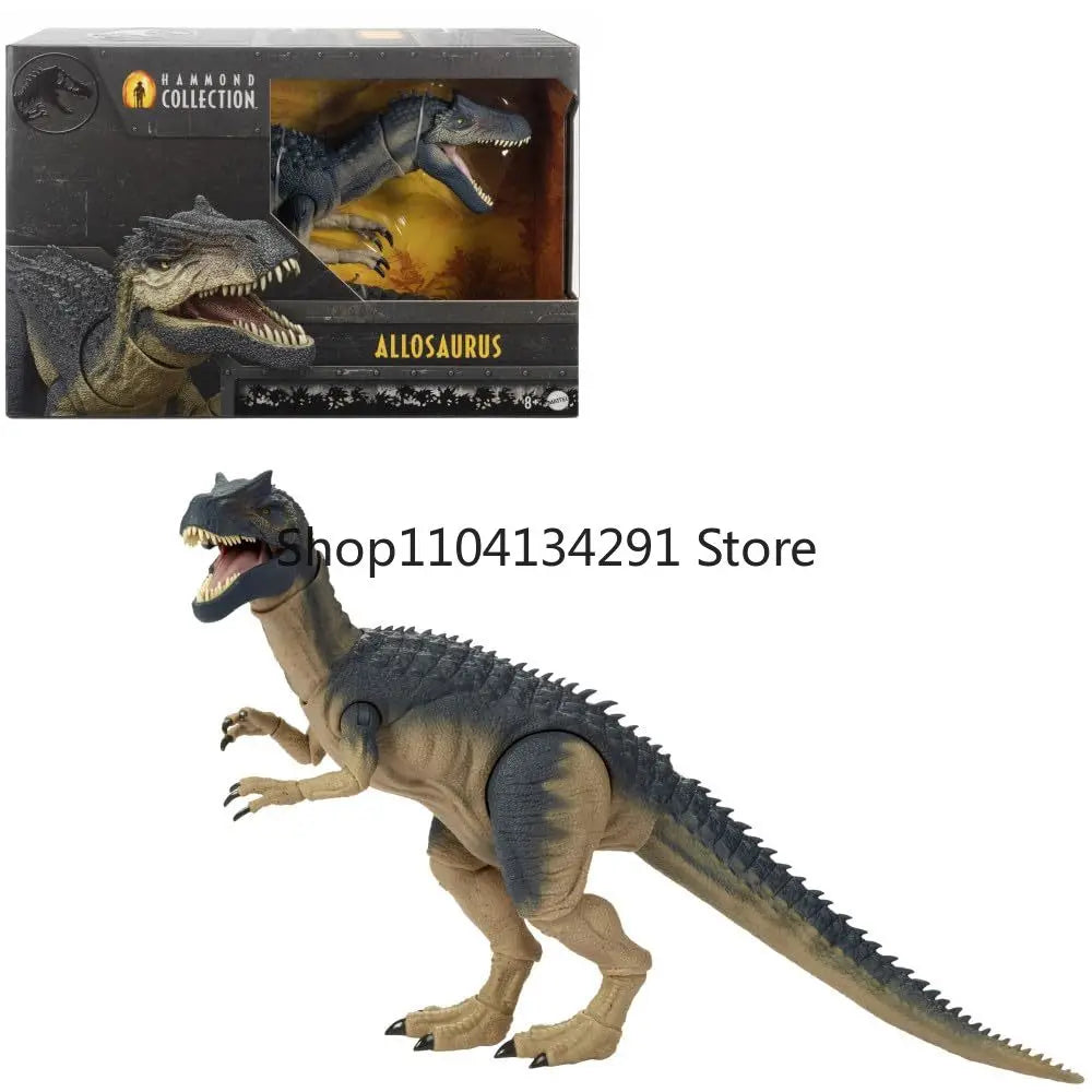 Original Jurassic World Hammond Collection Action Figure Trex Baryonyx Velociraptor Jurassic Park Model Dinosaur Childrens Toys