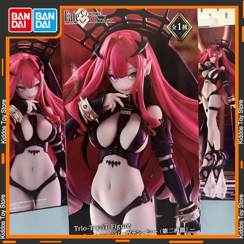 Original FuRyu Fate Grand Order Trio-Try-iT Action Figure Fairy Knight Tristan Baobhan Sith Anime Figure Toy PVC Model Collector
