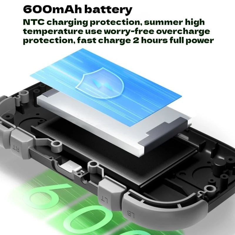 IINE Retro Card Gamepad Mini Portable Bluetooth Wired Dual Mode Game Controller