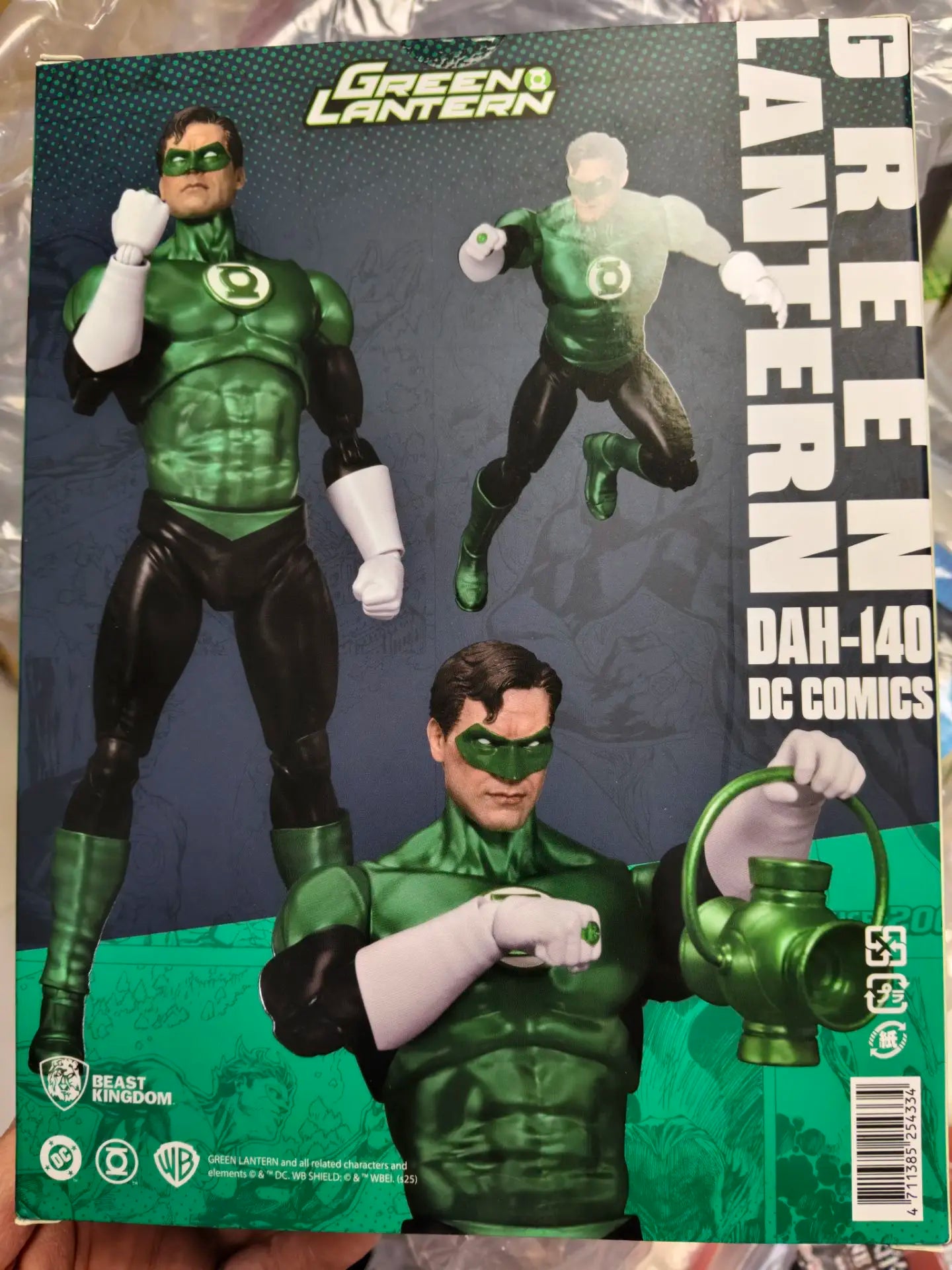 Genuine Beast Kingdom BEASTKINGDOM DC Comics DAH-140-141-142-143 Green Lantern The Flash Superman Batman Mobile in Stock