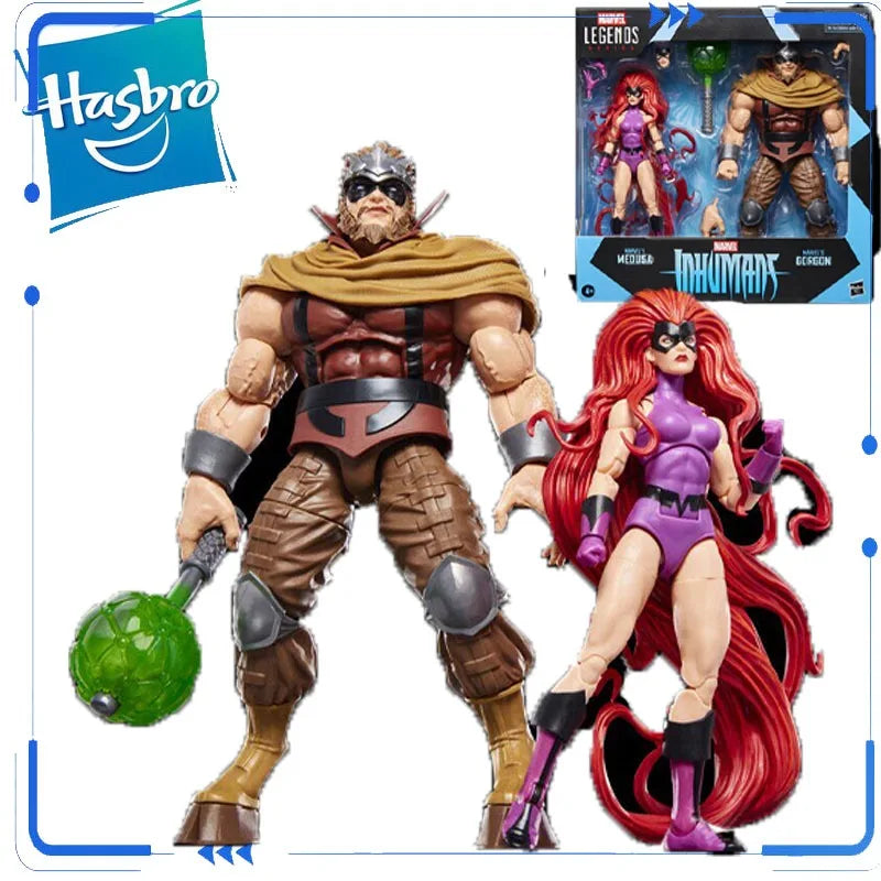Genuine Marvel Legends Medusa Gorgon 6-inch Action Figure Toys for Boys Girls Gift Collectible Model Ornaments