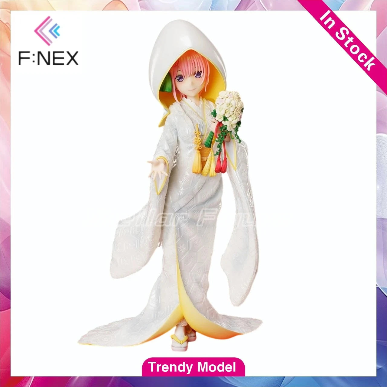【TM】In Stock F:NEX Gotoubun No Hanayome Nakano Ichika 1/7 Scale Figures Anime Collection Gift