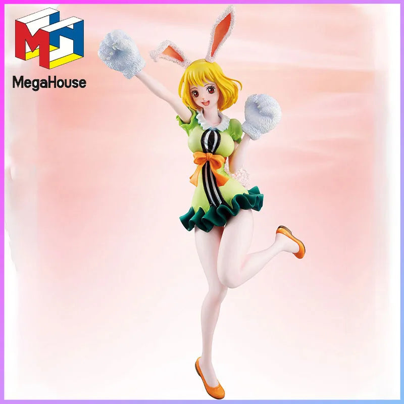 MEGAHOUSE Portrait.Of.Pirates ONE PIECE Limited Edition Carrot PVC Pre-Painted Figure with Interchangeable Parts original Kawaii