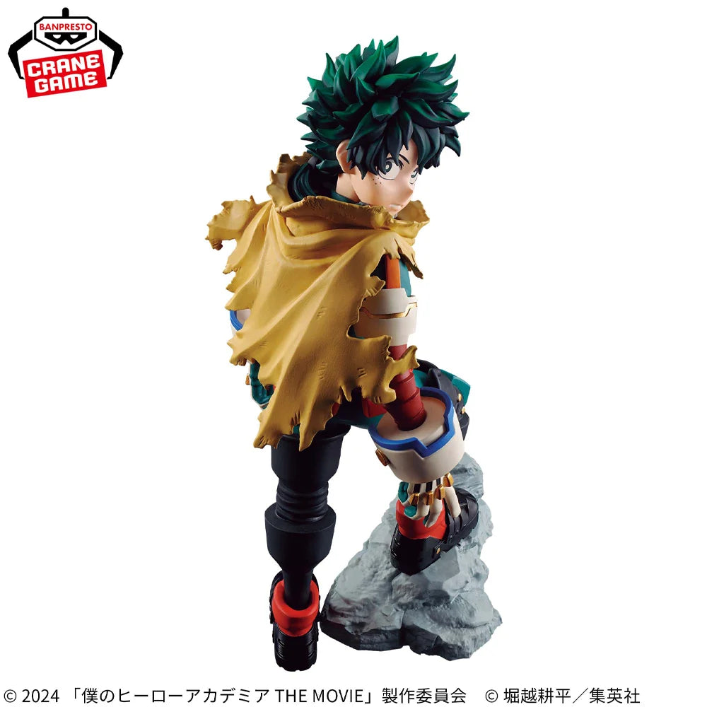 Auf Lager Original BANPRESTO My Hero Academia Der Film You're Next Izuku Midoriya Figur Anime Modell Original Boxed Toy