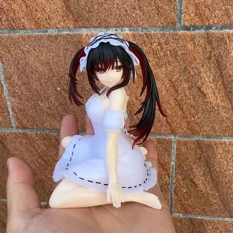 13cm KDcolle Date A Live Kurumi Tokisaki Wedding Dress Anime Figure Date A Bullet Yatogami Tohka Action Figure Model Doll Toys