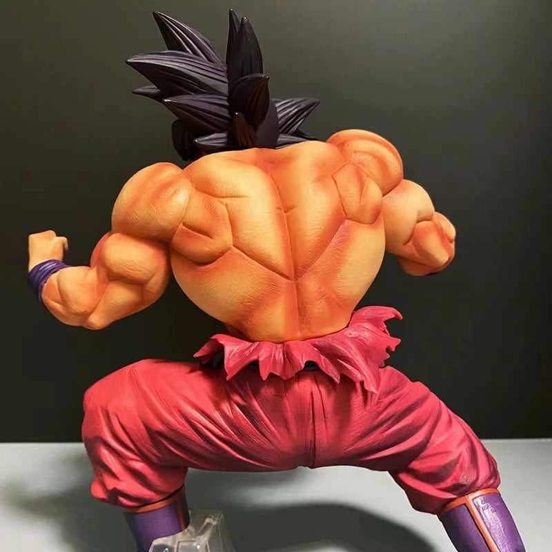 21 см Dragon Ball Z Son Goku Аниме Фигурка Kaioken Екшън Фигурка PVC Статуя Колекция Модел Декорация Орнаменти Играчки Подарък