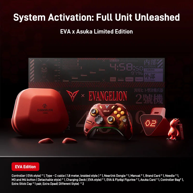 Flydigi APEX 5 EVA Wireless Gaming Controller Co-branded Gamepad for PC/Switch/Phone/TV/Tablet - Global Version